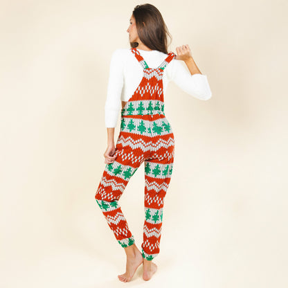 Shinesty WoPajamaralls® - Fair Isle Knit Print