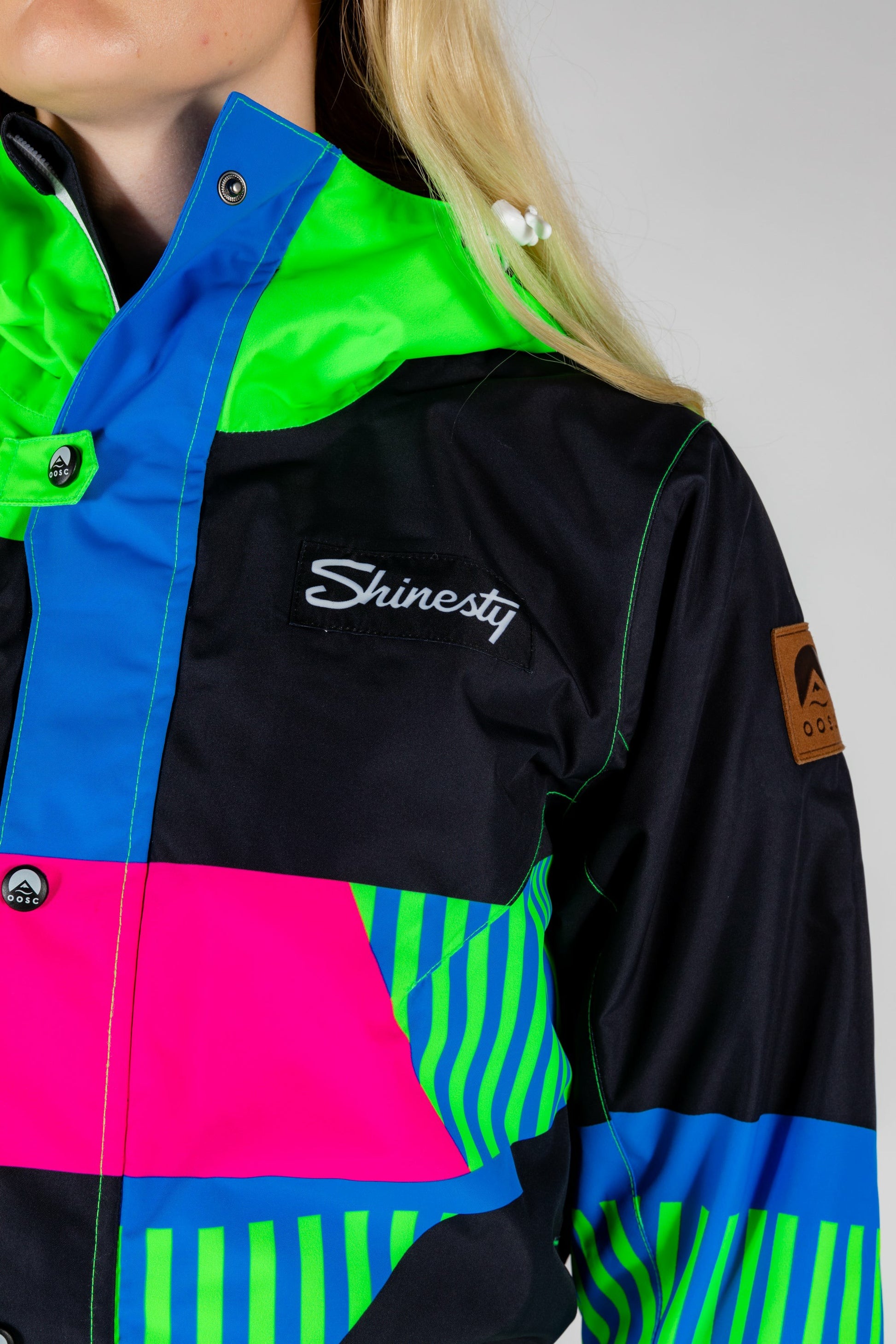 Shinesty Ski Onesie - Retro Black