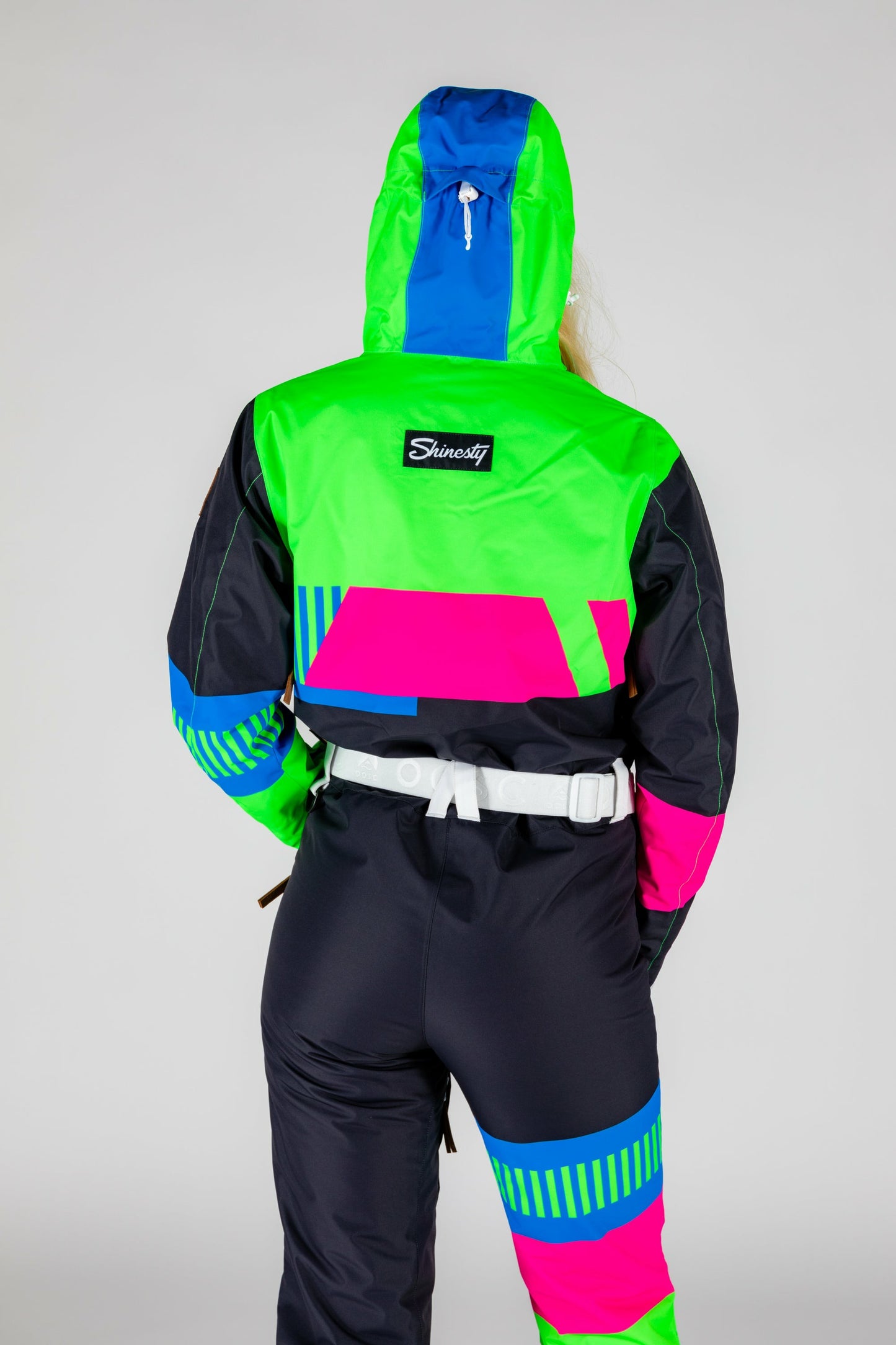 Shinesty Ski Onesie - Retro Black