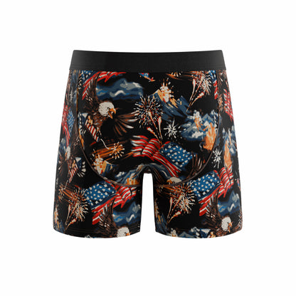 Shinesty Ball Hammock® Pouch Underwear With Fly - Americana Eagles
