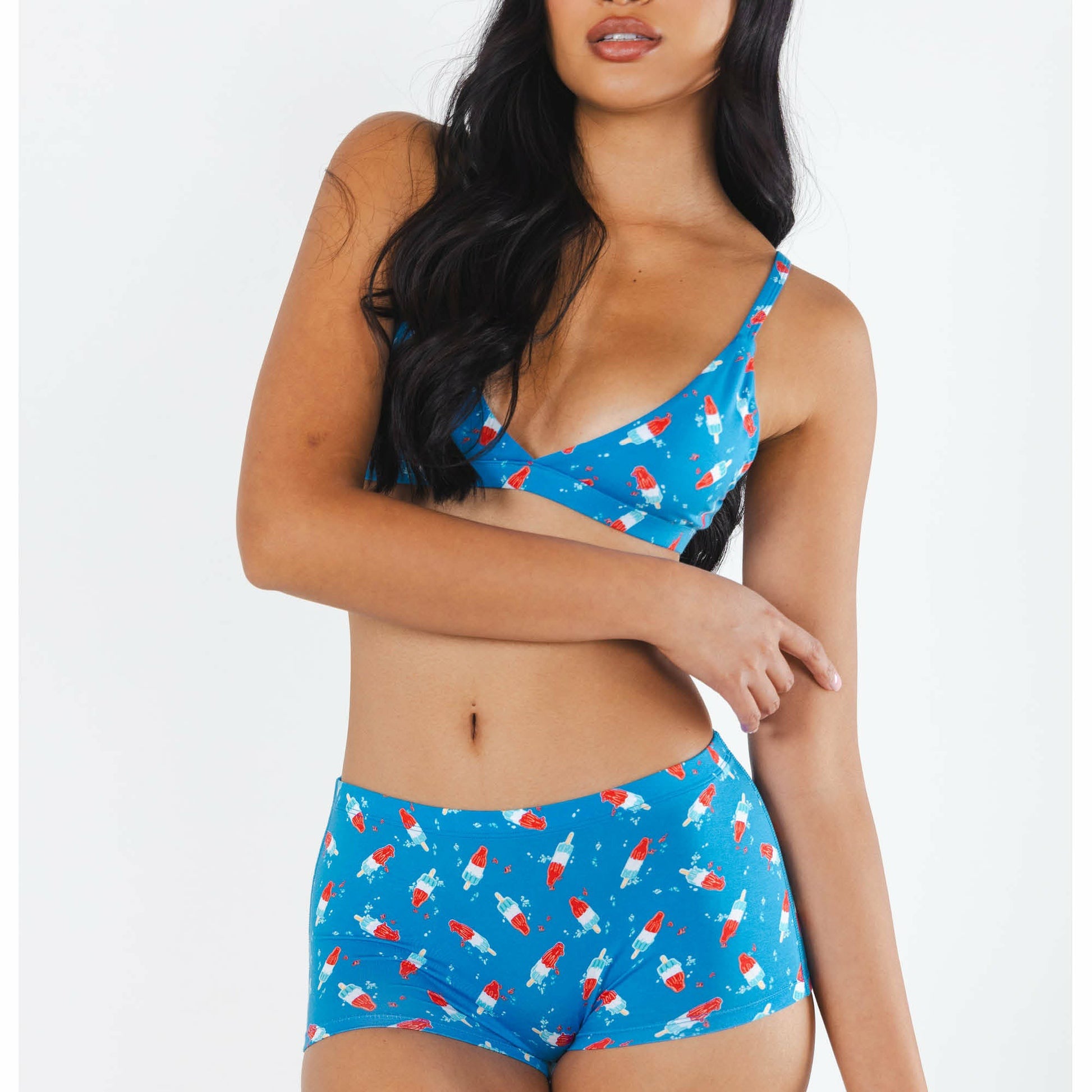 Shinesty Boyshort Underwear - USA Popsicle