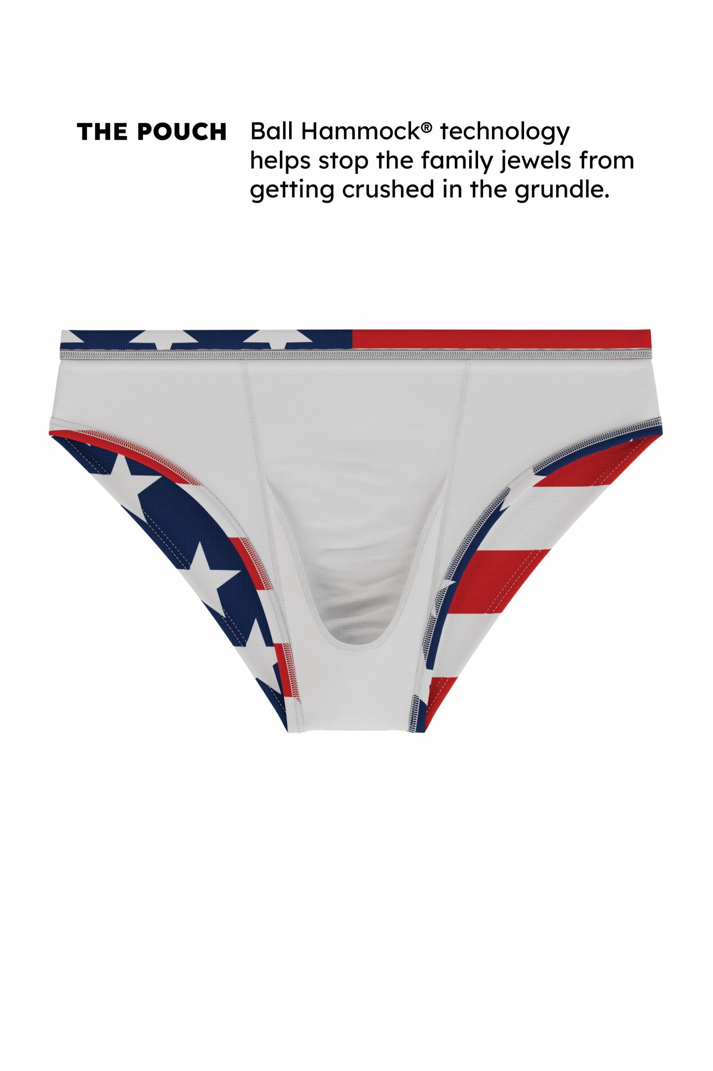 Shinesty Ball Hammock® Pouch Swim Briefs - USA