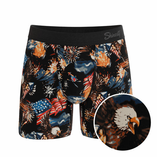 Shinesty Ball Hammock® Pouch Underwear - Americana Eagles