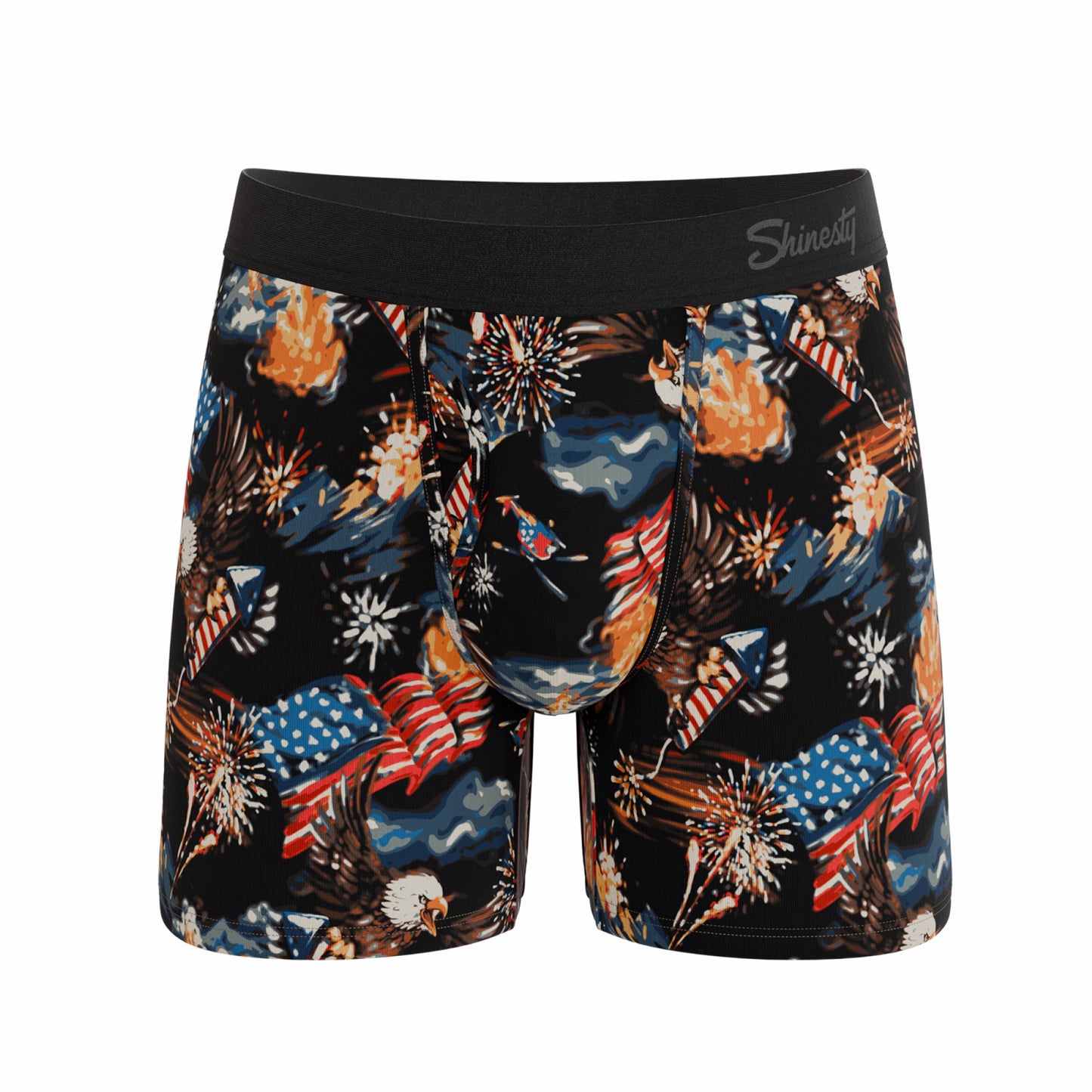 Shinesty Ball Hammock® Magnum Big Pouch Underwear - Americana Eagles