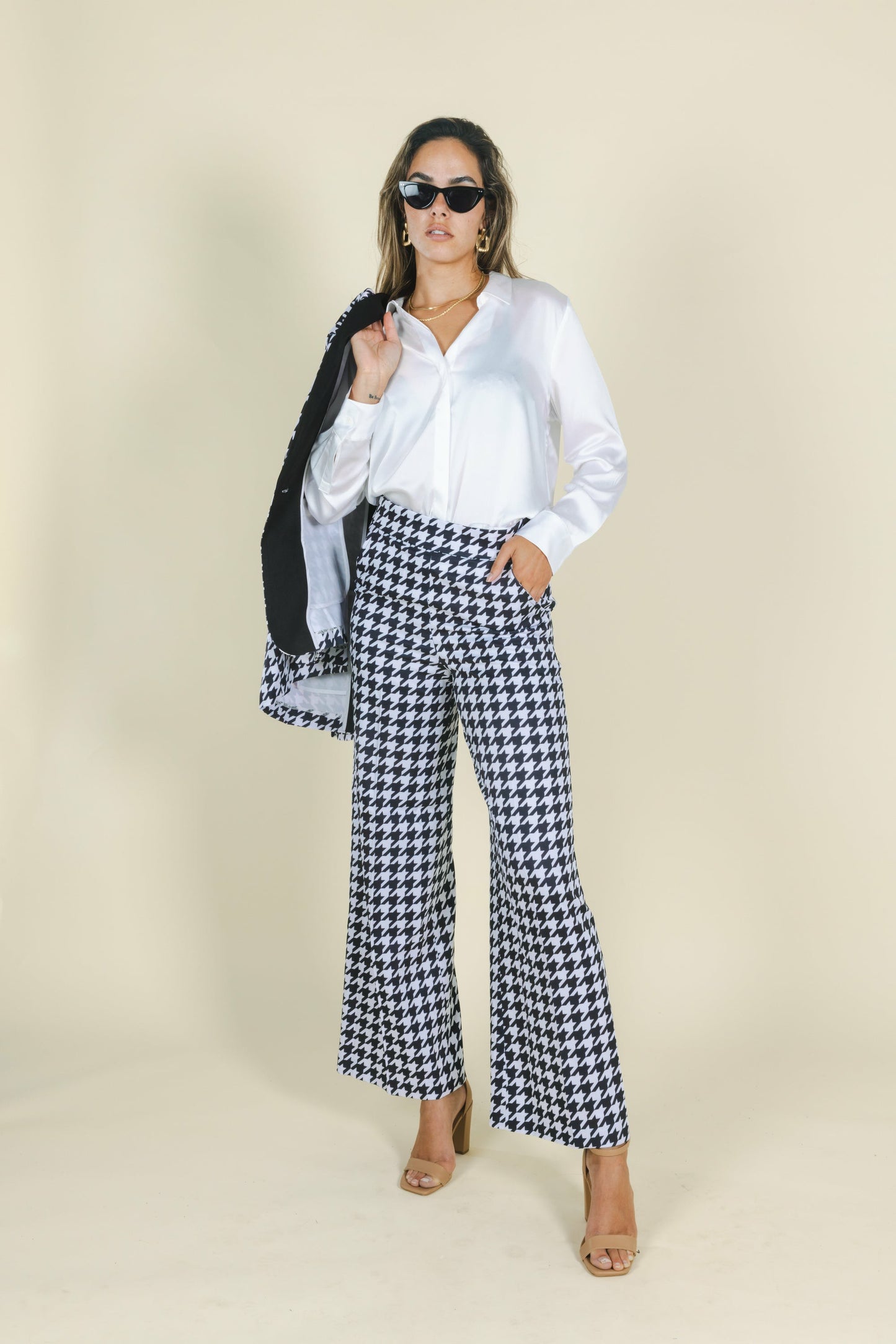 Shinesty Suit Pants - Houndstooth