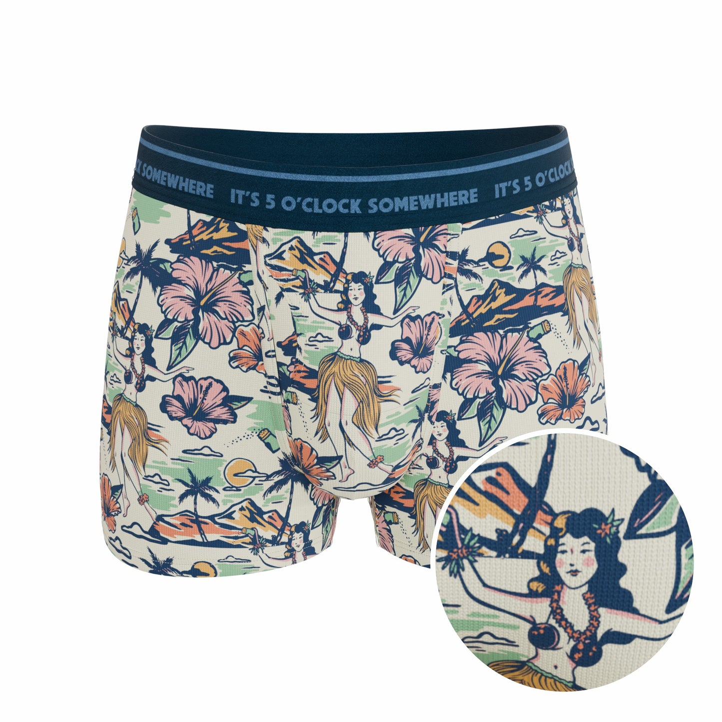 Shinesty Men's Ball Hammock® Pouch Trunk Underwear - Shinesty x Margaritaville®