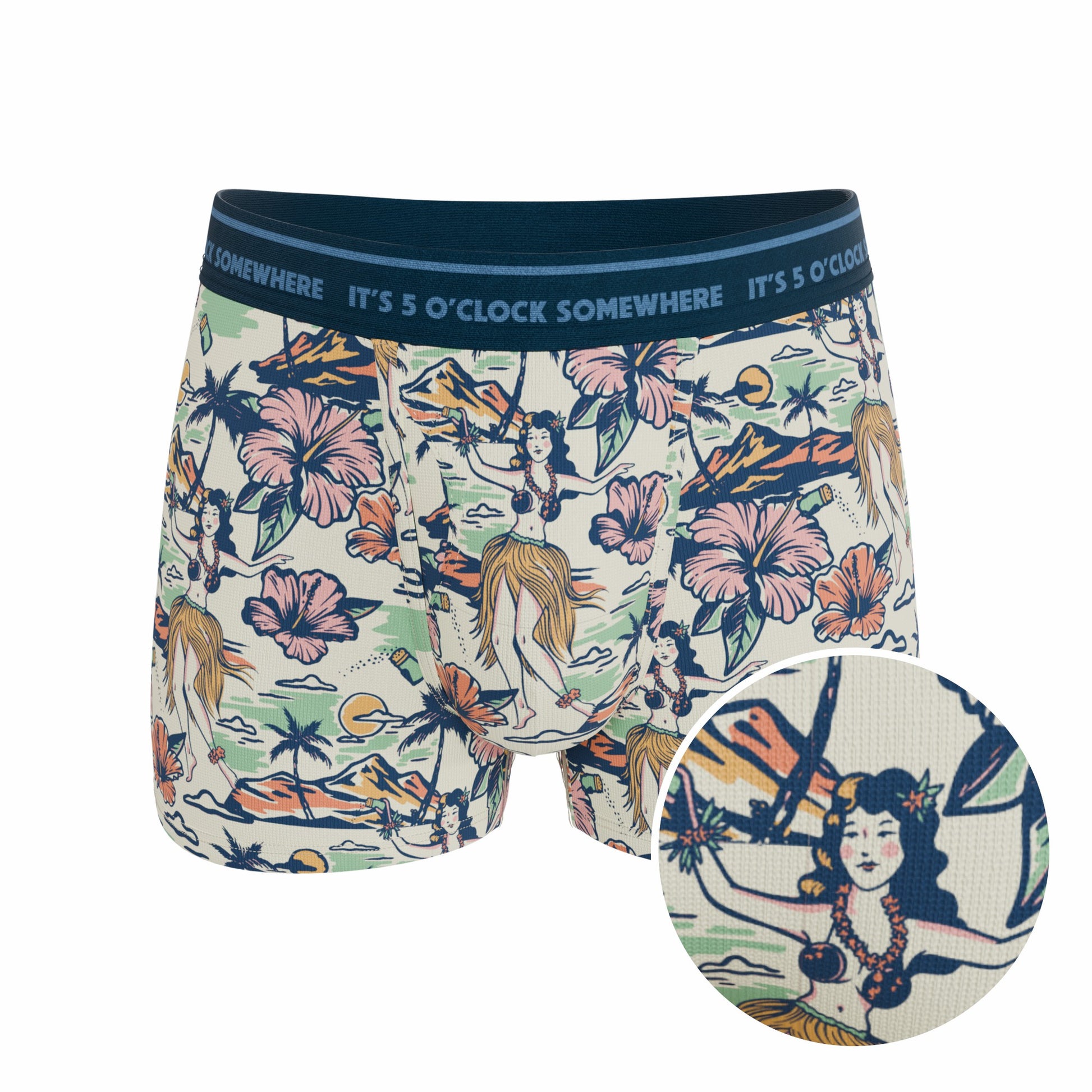 Shinesty Men's Ball Hammock® Pouch Trunk Underwear - Shinesty x Margaritaville®