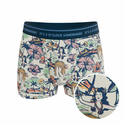 Shinesty Men's Ball Hammock® Pouch Trunk Underwear - Shinesty x Margaritaville®