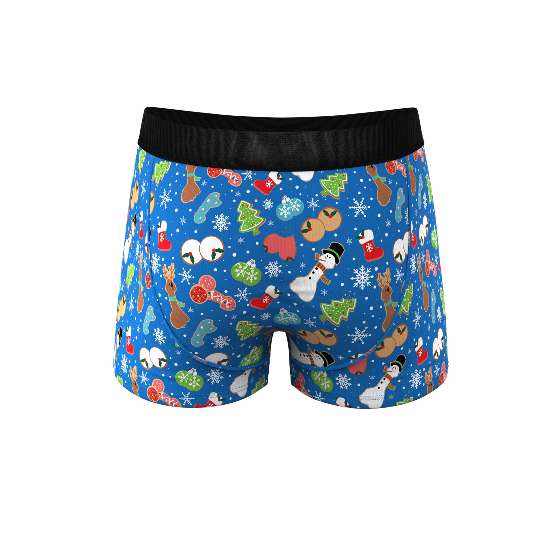 Shinesty Men's Ball Hammock® Pouch Trunk Underwear - Christmas Cookies