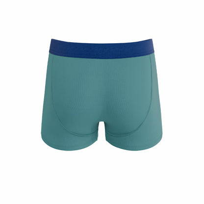 Shinesty Teal Men's Ball Hammock® Pouch Trunk Underwear - The Curacao