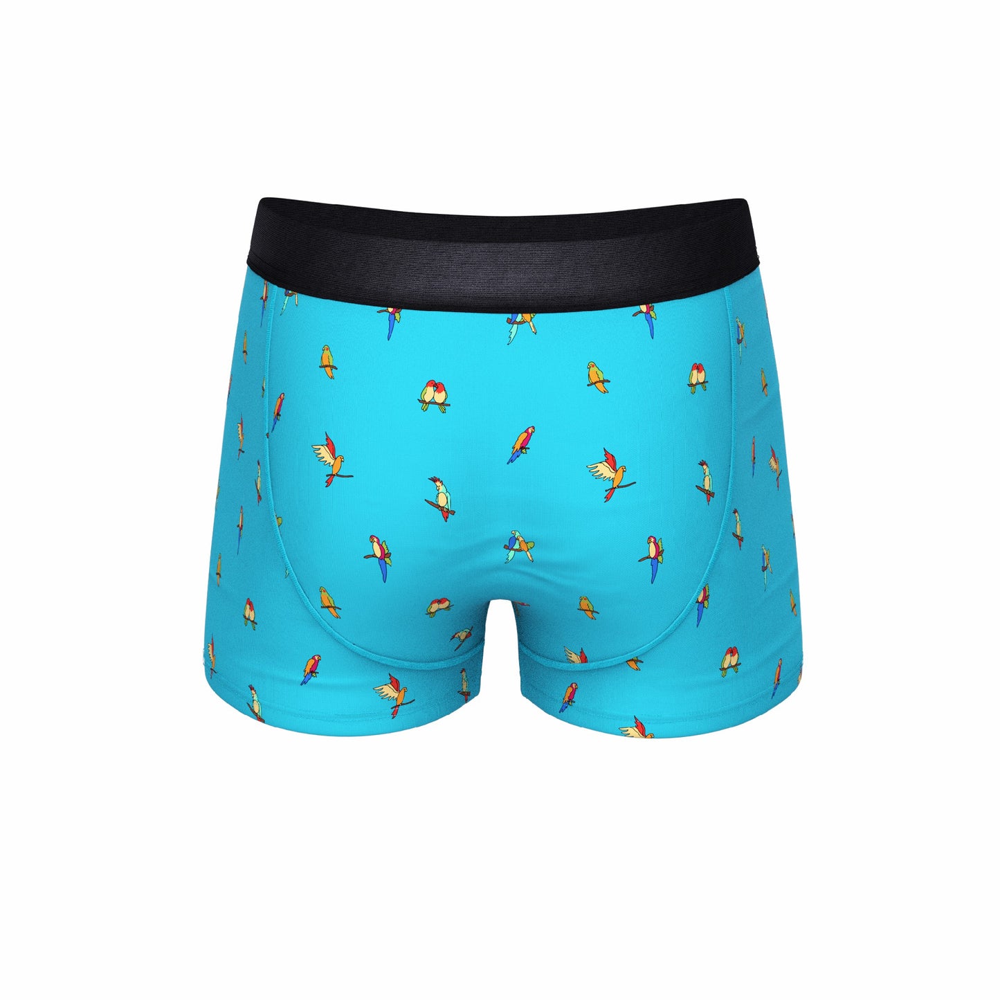 Shinesty Parrot Men's Ball Hammock® Pouch Trunk Underwear - The Tweet Yourself