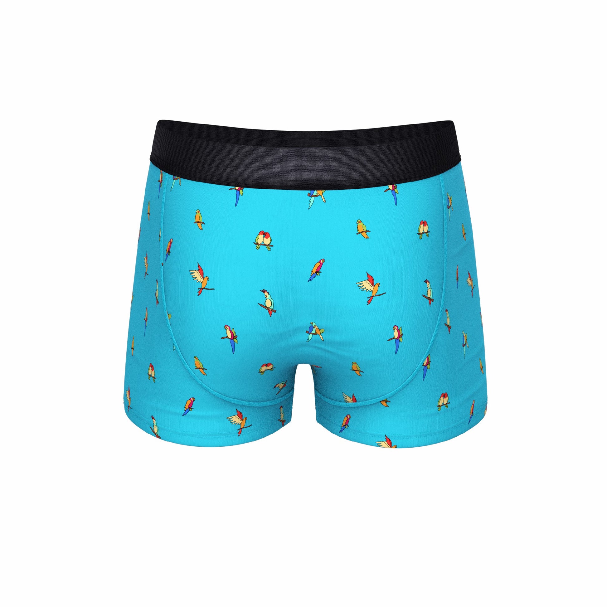 Shinesty Parrot Men's Ball Hammock® Pouch Trunk Underwear - The Tweet Yourself