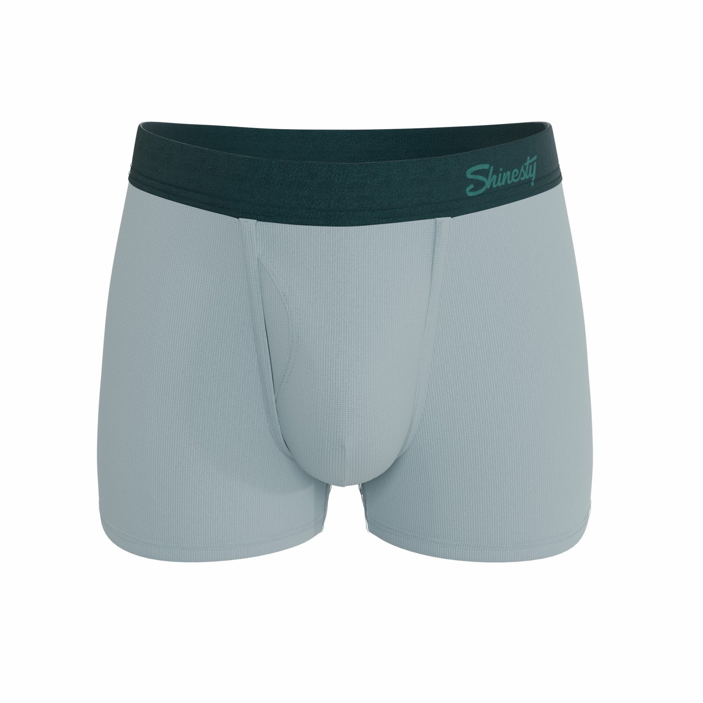 Shinesty Men's Ball Hammock® Pouch Trunk Underwear - Muted Steel Blue