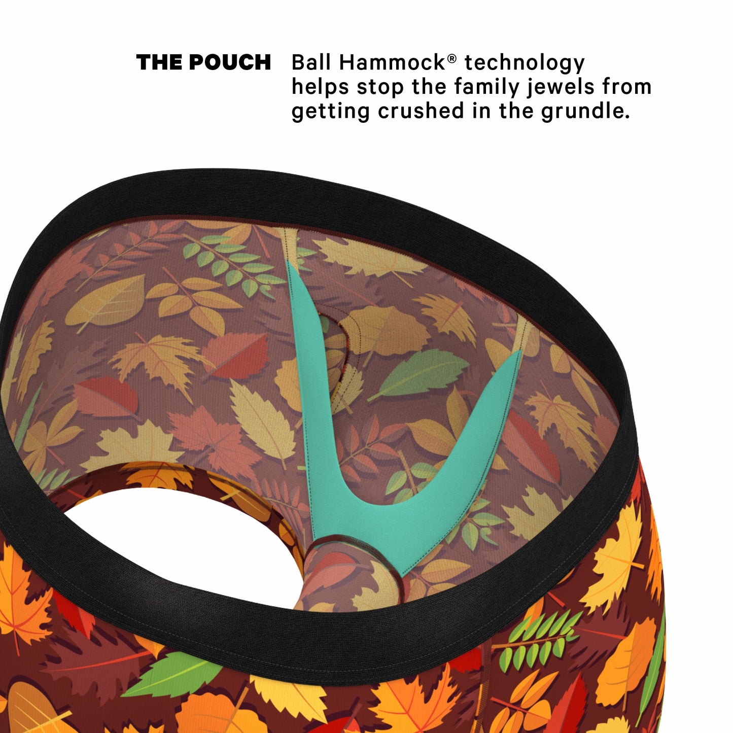 Shinesty Men's Ball Hammock® Pouch Trunk Underwear - Squirrel