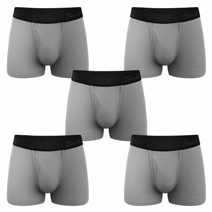 Shinesty Ball Hammock® Pouch Trunks Underwear 5 Pack - Grey