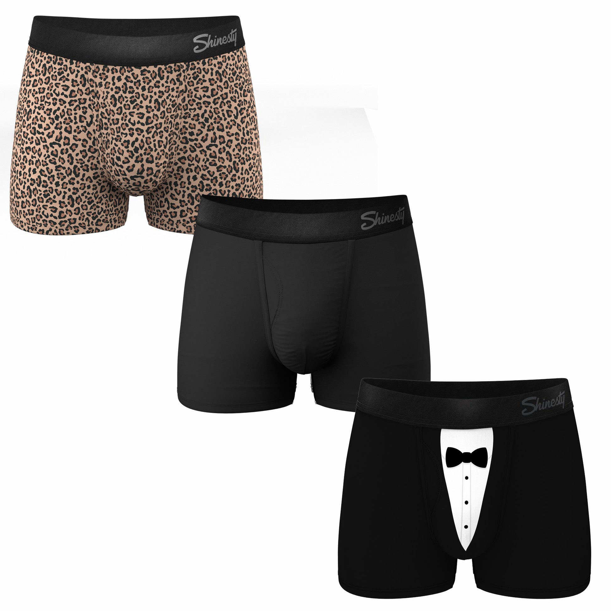Shinesty Ball Hammock® Pouch Trunks Underwear 3 Pack - Essentials 1