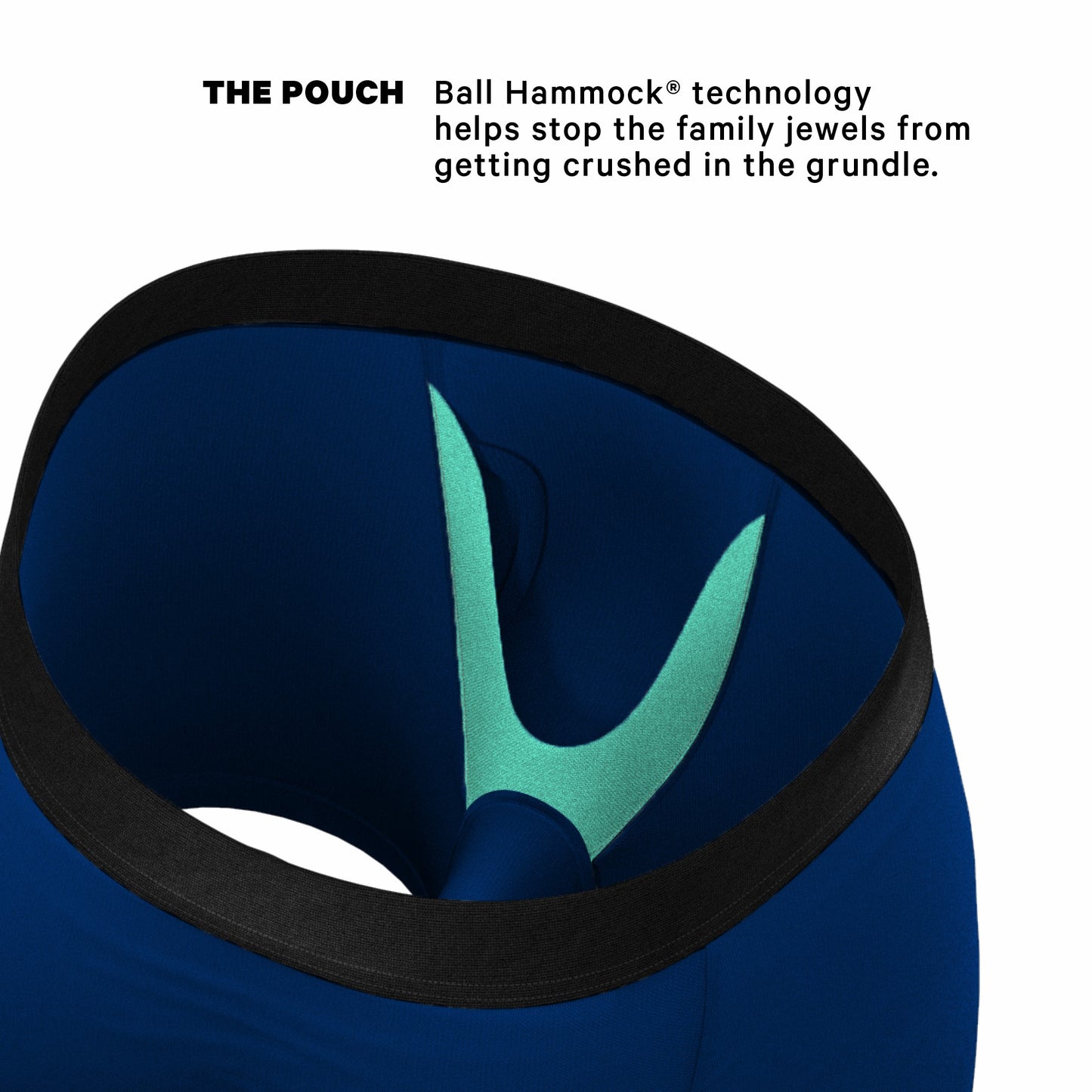 Shinesty Ball Hammock® 3 Pack With Fly - The Navy Nads
