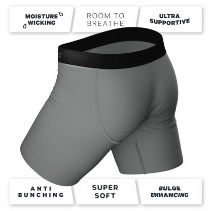 Shinesty Long Leg Ball Hammock® Pouch Boxers With Fly 3 Pack - The Panty Dropper