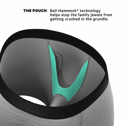 Shinesty Grey Ball Hammock® Pouch Underwear With Fly 3 Pack - The Christian Grey