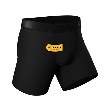 Shinesty Ball Hammock® Pouch Underwear With Fly 2 Pack - The Name is Buck