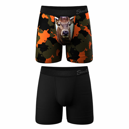 Shinesty Ball Hammock® Boxer 2 Pack - My Name is Buck