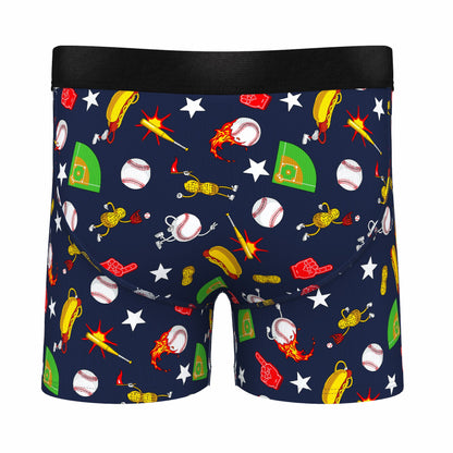 Shinesty Youth Boxer Briefs - Baseball