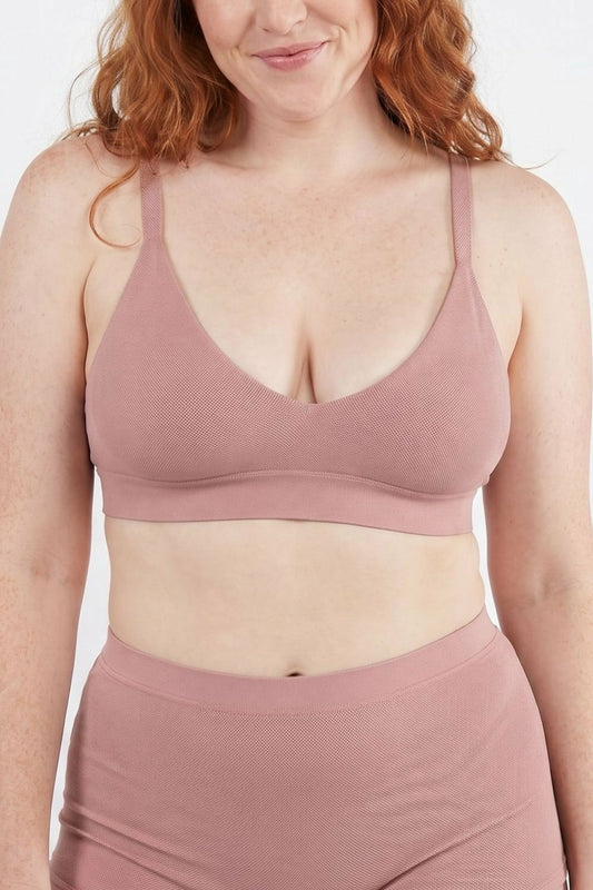 Shinesty Wireless Plunge Bralette 3 Pack - Spring