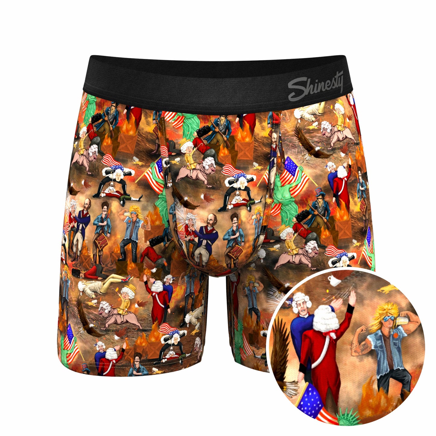 Shinesty Ball Hammock® Pouch Underwear - Patriotic