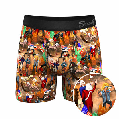 Shinesty Ball Hammock® Pouch Underwear - Patriotic