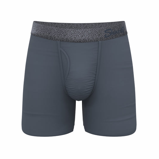Shinesty Ball Hammock® Magnum Big Pouch Underwear - Tonal Grey