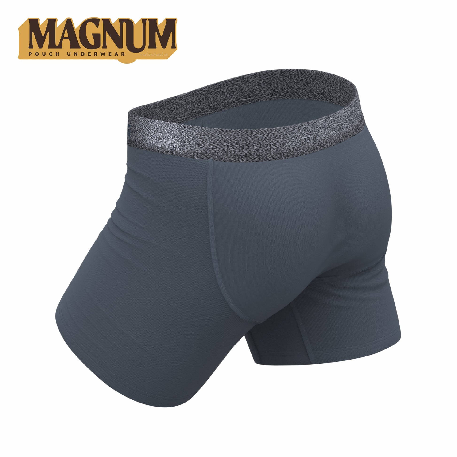 Shinesty Ball Hammock® Magnum Big Pouch Underwear - Tonal Grey