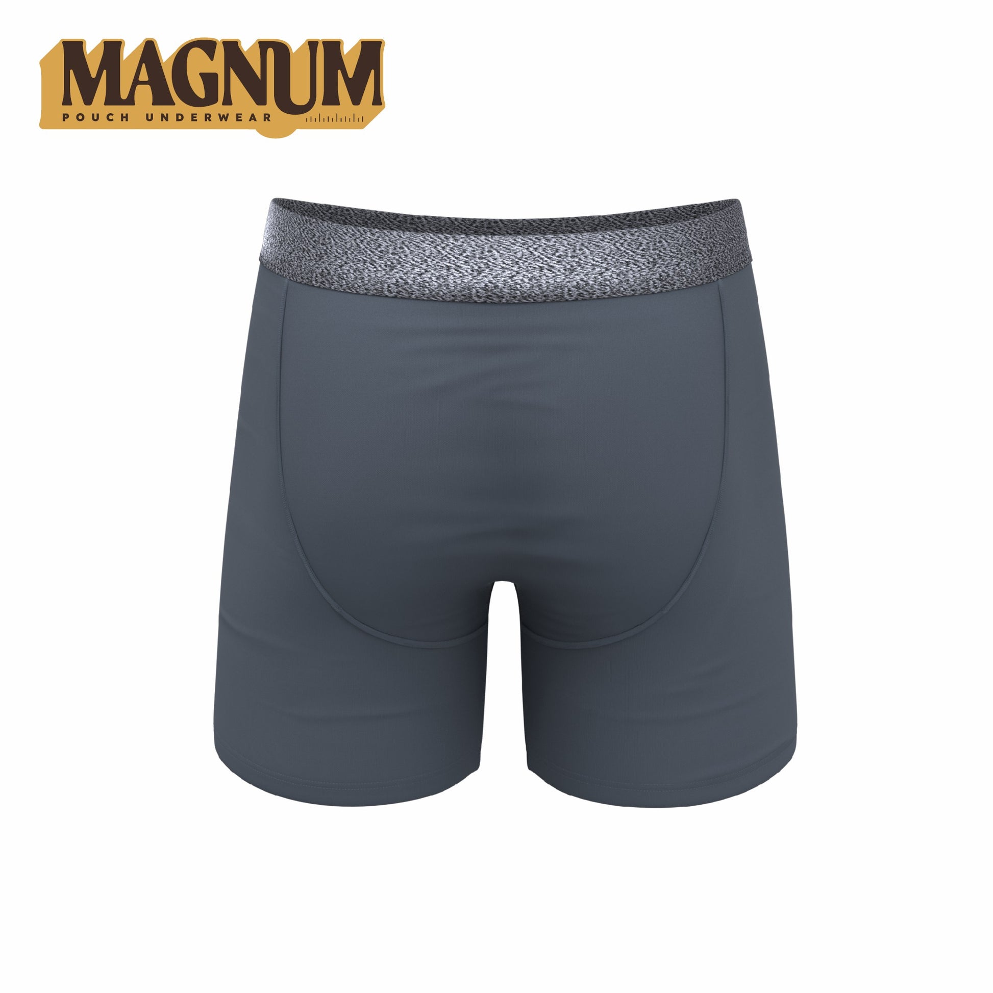 Shinesty Ball Hammock® Magnum Big Pouch Underwear - Tonal Grey