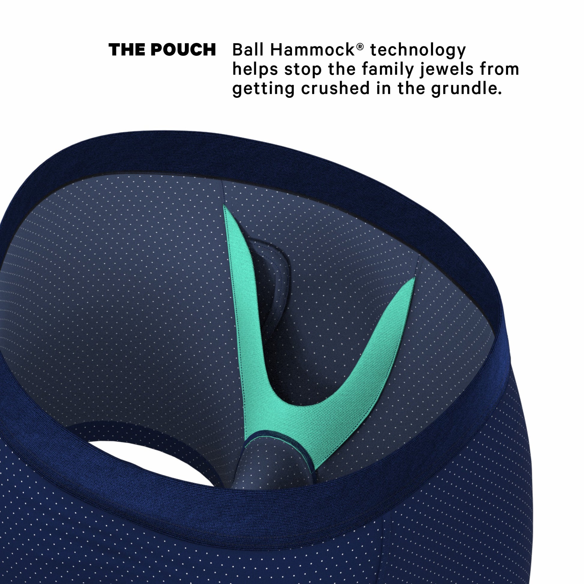 Shinesty Ball Hammock® Pouch Underwear With Fly - Micro Dots