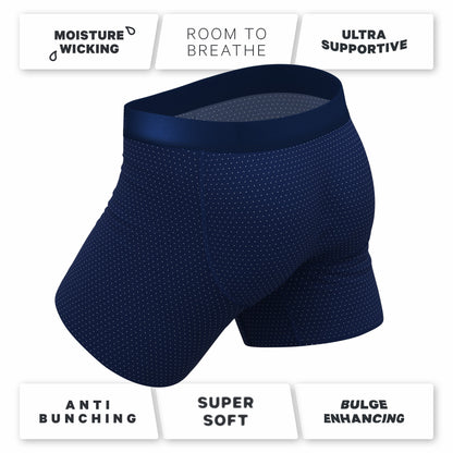 Shinesty Ball Hammock® Pouch Underwear With Fly - Micro Dots