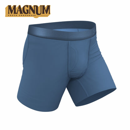 Shinesty Ball Hammock® Magnum Big Pouch Underwear - Slate Blue