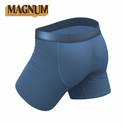 Shinesty Ball Hammock® Magnum Big Pouch Underwear - Slate Blue