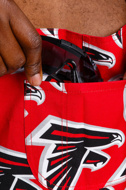 Shinesty Unisex NFL Overalls - The Atlanta Falcons
