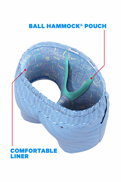 Shinesty Ball Hammock® 5" Swim Trunks - Wavy Tropical
