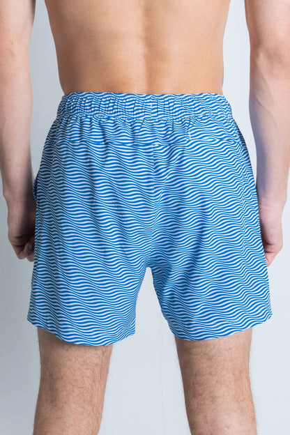 Shinesty Ball Hammock® 5" Swim Trunks - Wavy Tropical