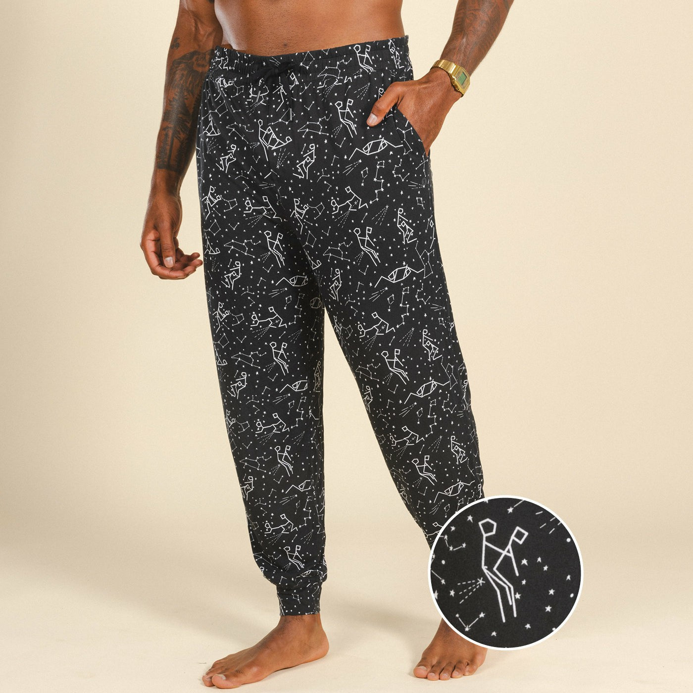 Shinesty Jogger Pajama Pants - Constellation