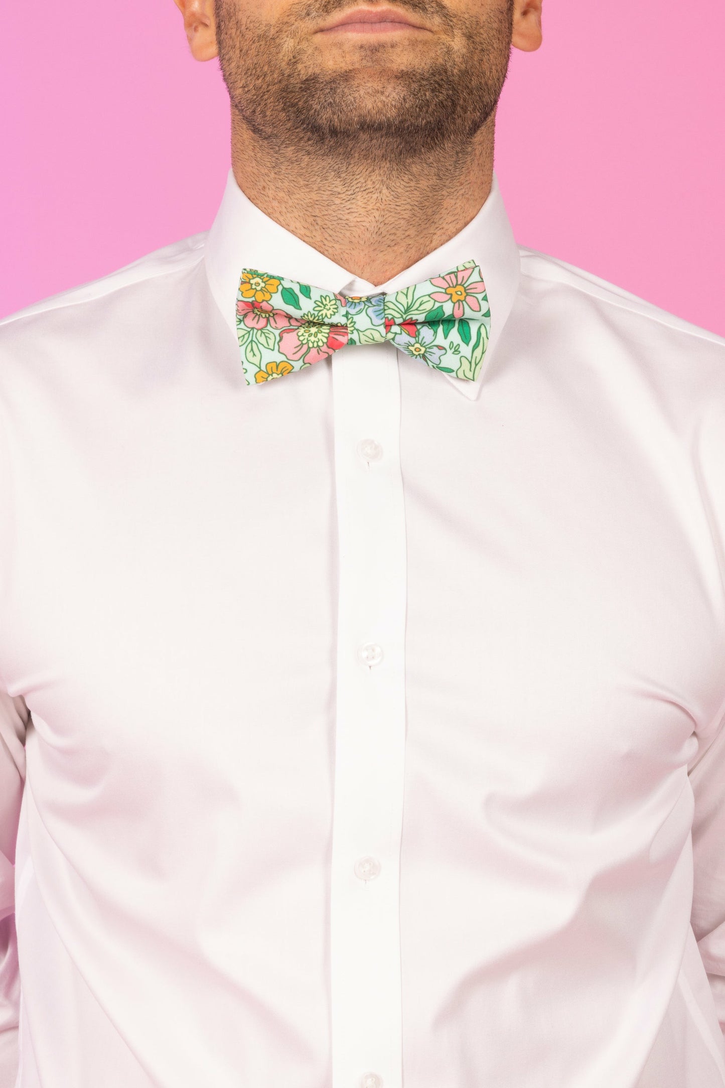 Shinesty Bow Tie - Floral Derby