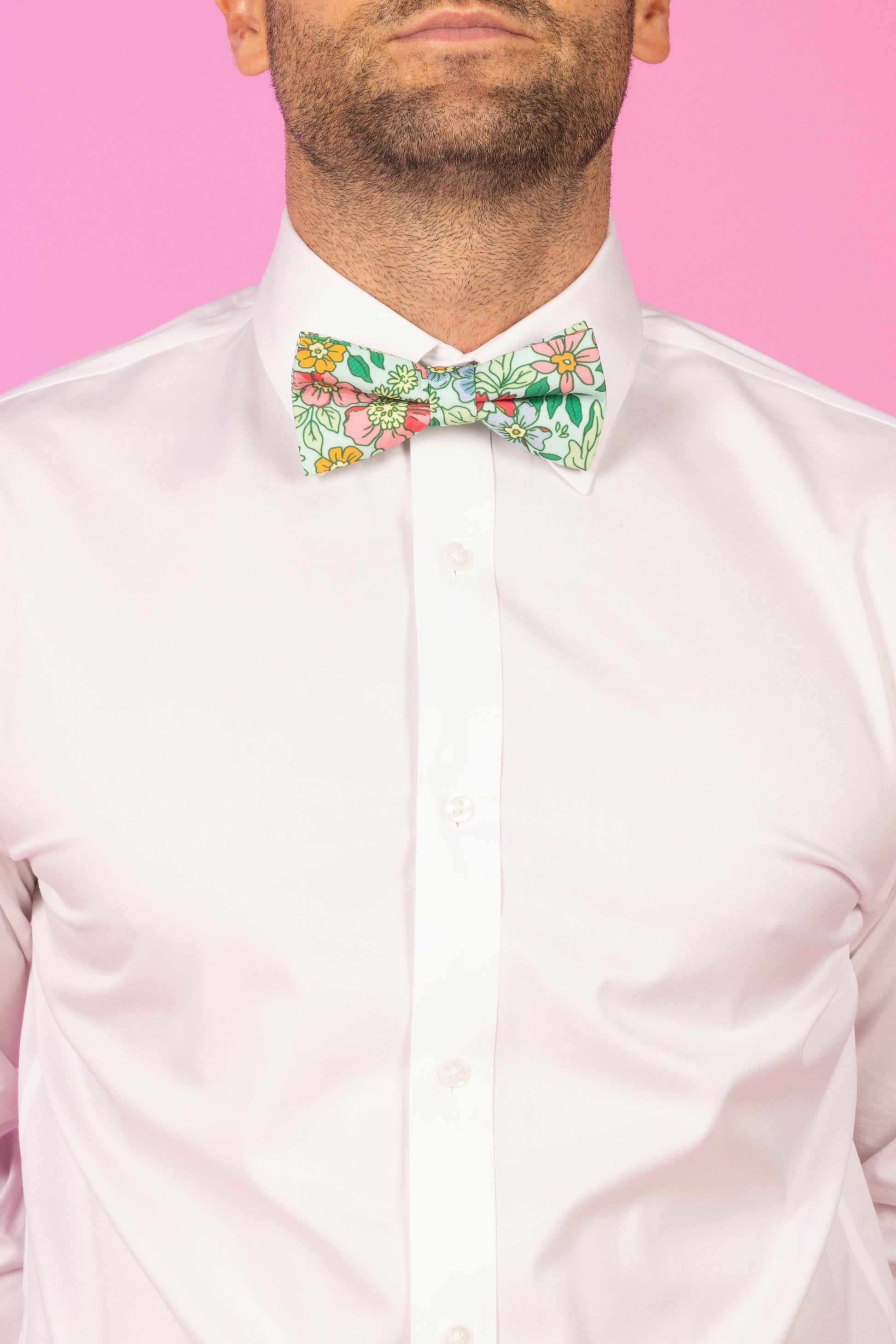 Shinesty Bow Tie - Floral Derby