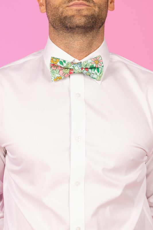 Shinesty Bow Tie - Floral Derby