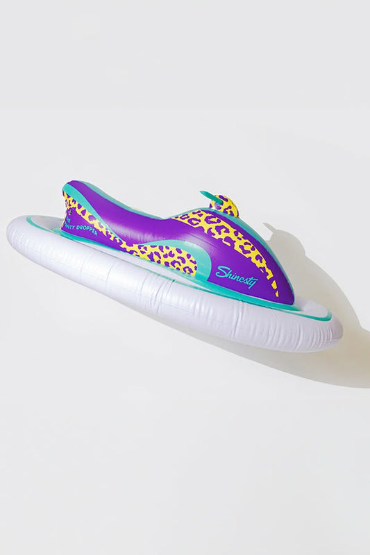 Shinesty Jet Ski Pool Float - Leopard