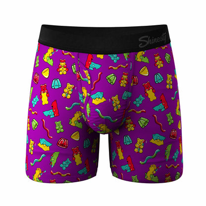 Shinesty Ball Hammock® Pouch Underwear With Fly - Gummy Bear
