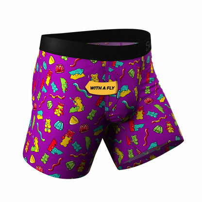 Shinesty Ball Hammock® Pouch Underwear With Fly - Gummy Bear