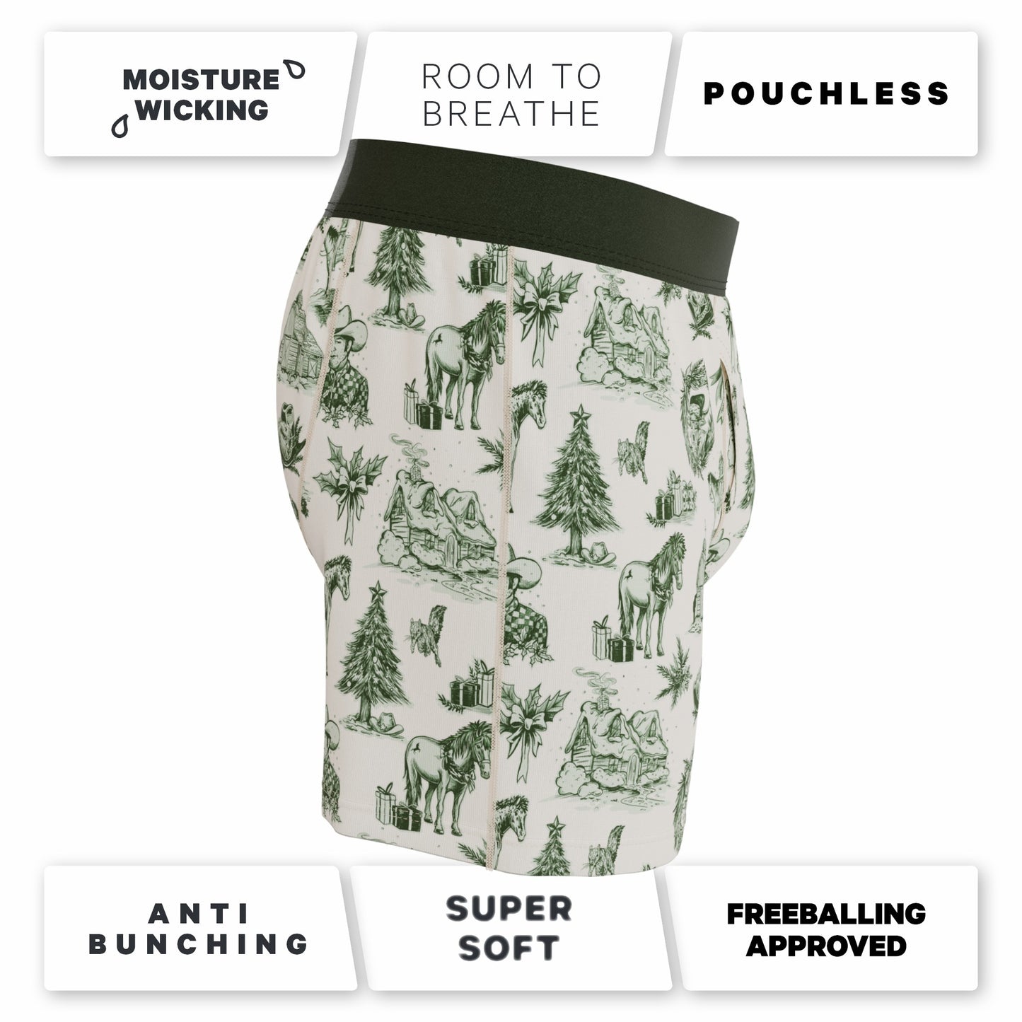 Shinesty Boxer Underwear - Western Toile