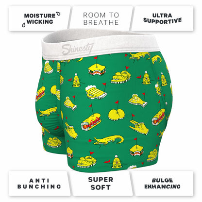 Shinesty Men's Ball Hammock® Pouch Trunk Underwear - Golf Tournament Holes