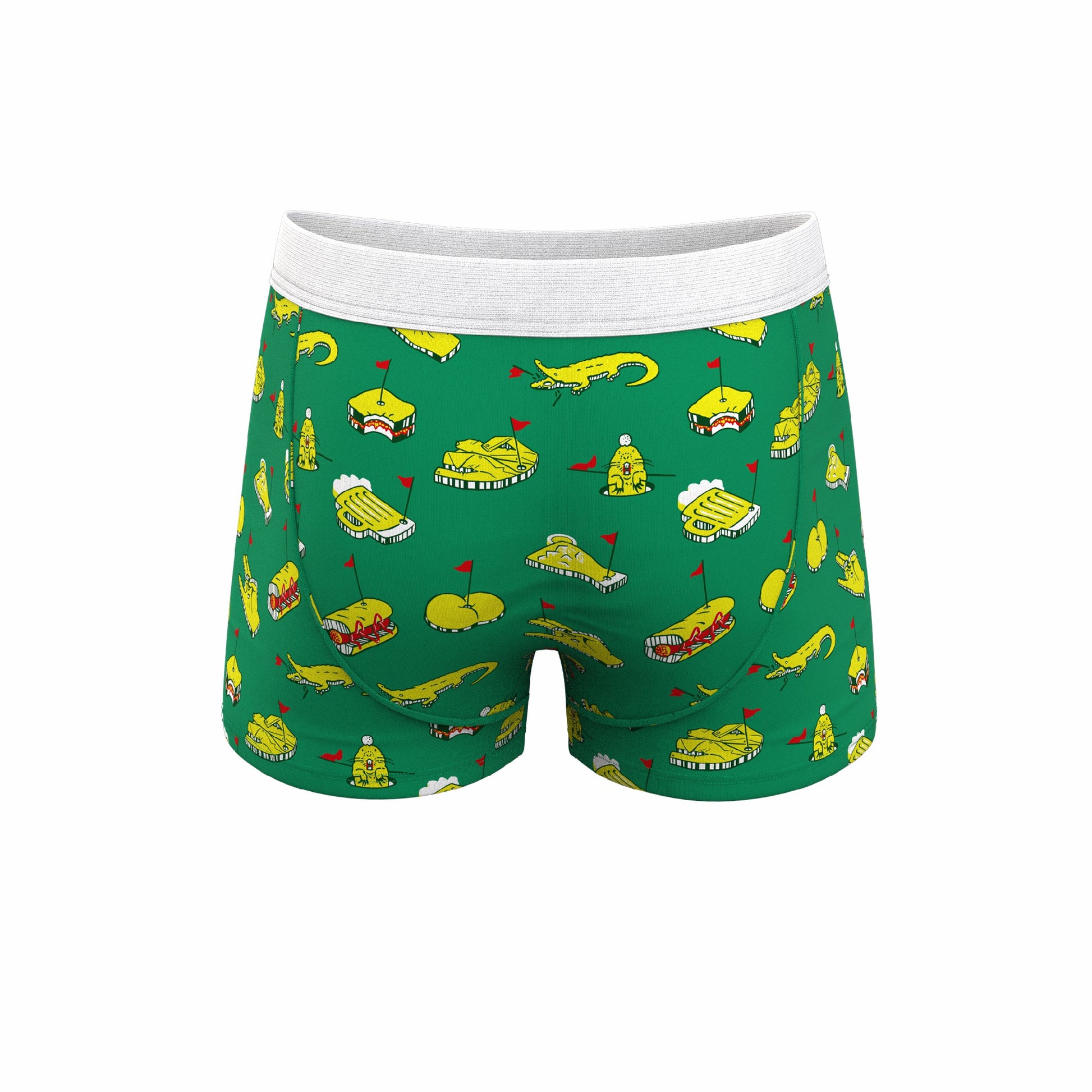 Shinesty Men's Ball Hammock® Pouch Trunk Underwear - Golf Tournament Holes