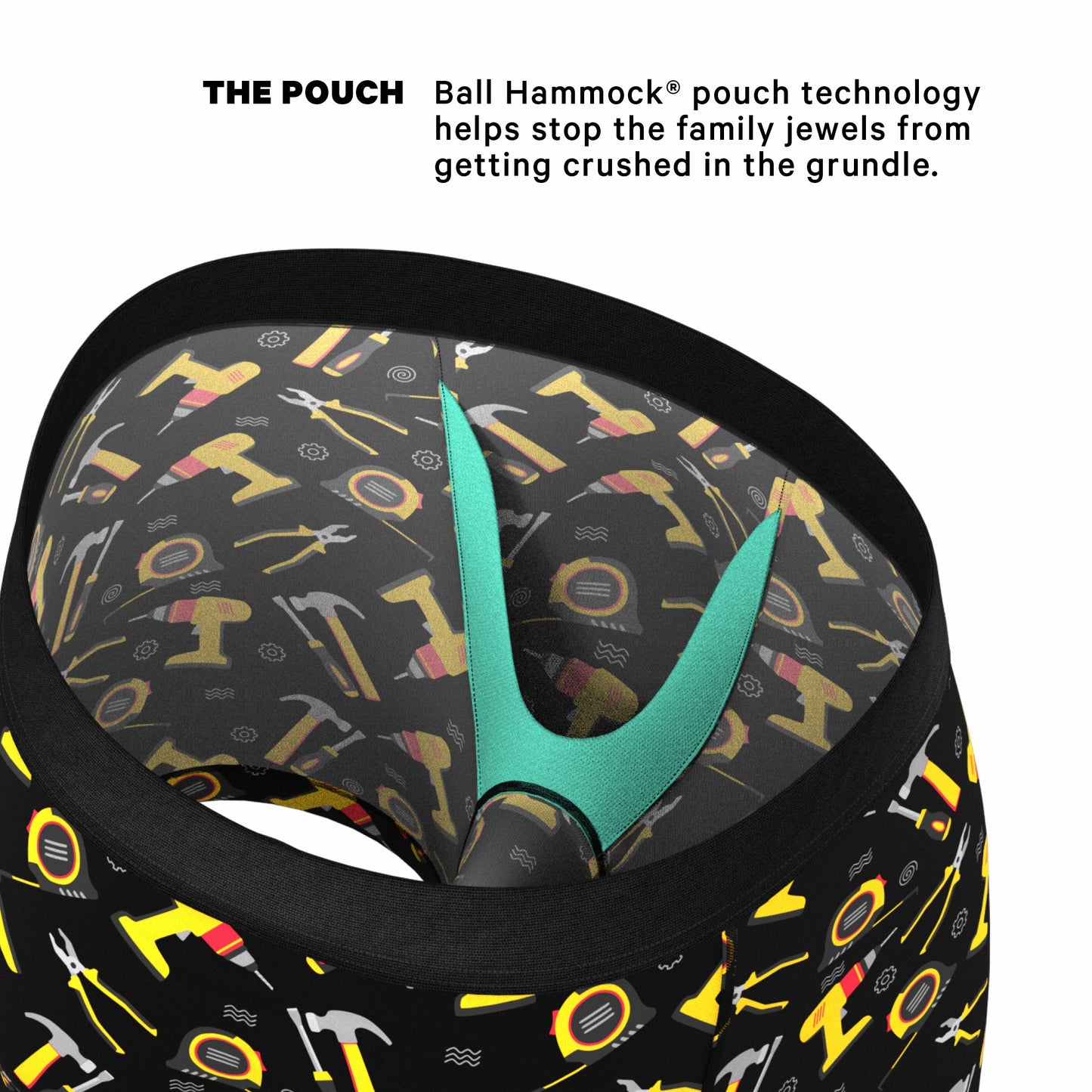 Shinesty Ball Hammock® Pouch Underwear - Tool Ball